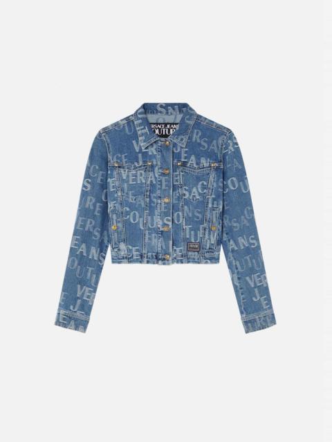 VERSACE JEANS COUTURE Logo Denim Jacket