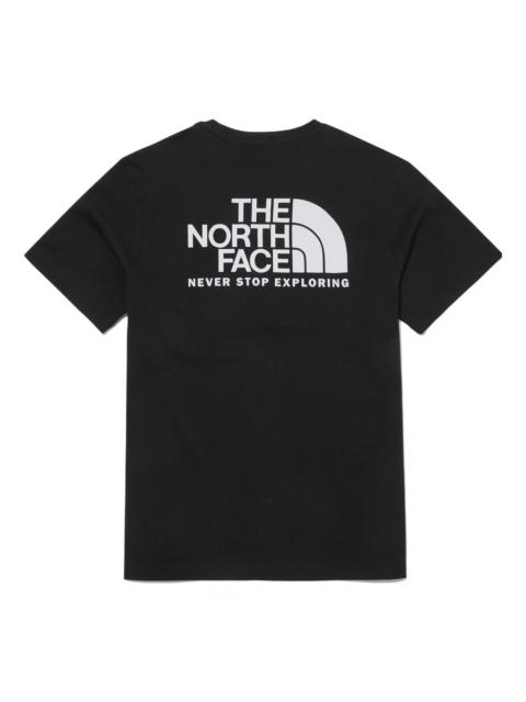 The North Face THE NORTH FACE Tnf Logo Ex T-shirt 'Black' NT7UN01A