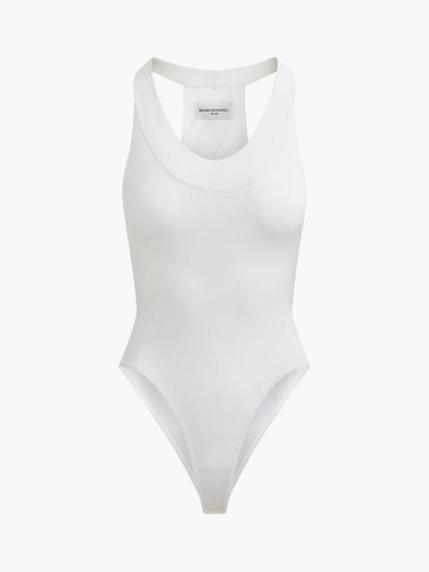 BRANDON MAXWELL Dahlia Bodysuit