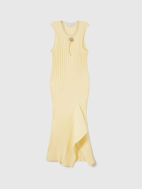 Stella McCartney Cotton Ribbed Dress
