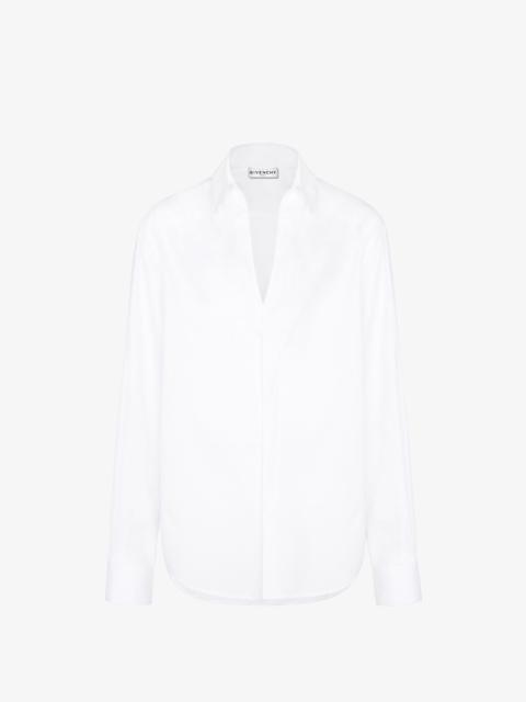 Givenchy Wrap over shirt in poplin