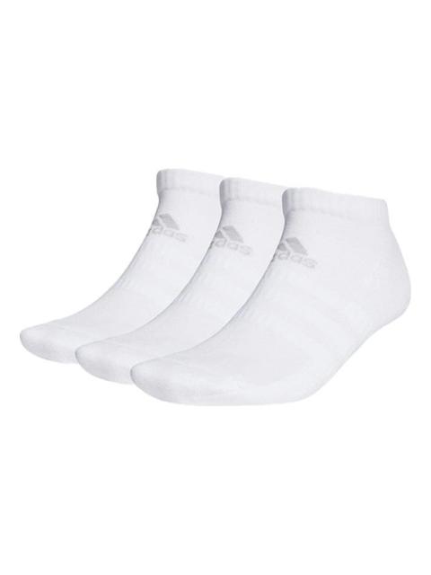 adidas adidas Casual Sports Socks Couple Style 3 Pairs White GC7305