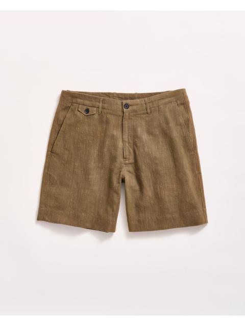 Billy Reid Slub Cotton Moore Short