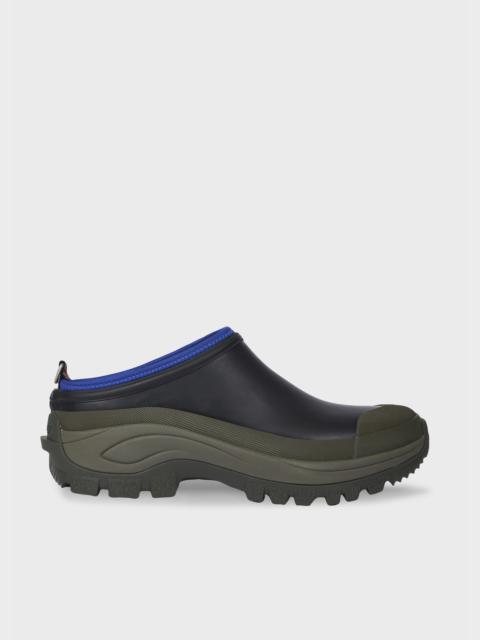 Paul Smith Paul Smith loves Barbour - Dark Navy Clogs