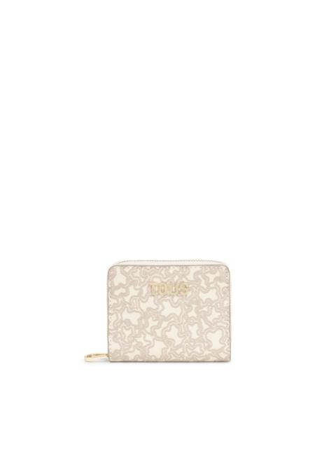 TOUS Beige Change purse Kaos Mini Lines