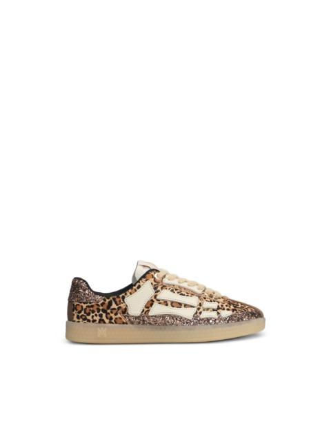 AMIRI animal-print lace-up sneakers