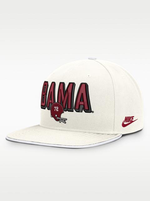 Nike Alabama Legacy Letter & Mascot Pro Men's Nike Dri-FIT College Adjustable Hat