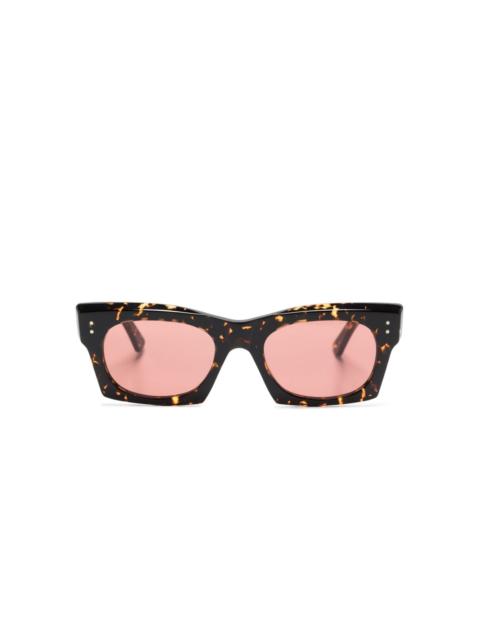 Marni tortoiseshell-effect square-frame sunglasses