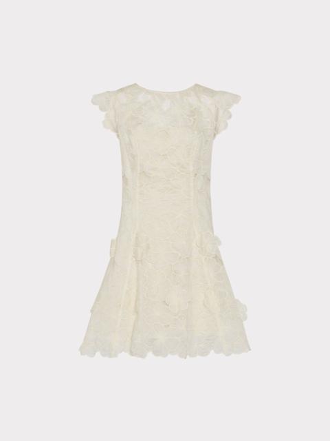 MILLY Myla Embroidered Mini Dress