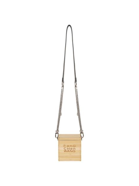 FENG CHEN WANG Small Square Bamboo Bag in Black
