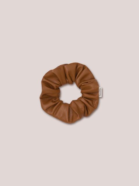 Nanushka LOU - OKOBOR™ alt-leather scrunchie - Tan