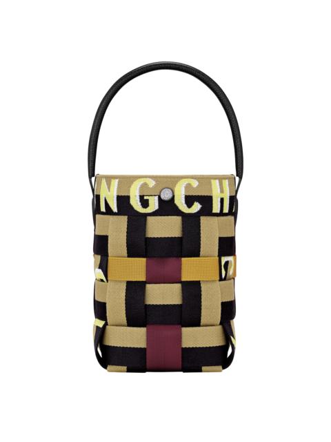 Longchamp Re-Play XS Bucket bag Ginger/Black - Canvas