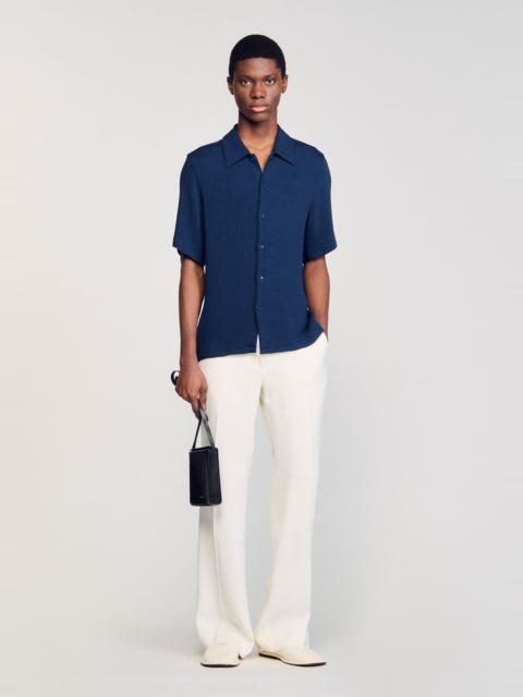 Sandro CRINKLED SHIRT