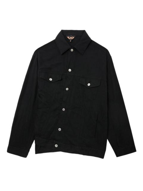 BLACK COMME des GARÇONS buttoned pocket overshirt
