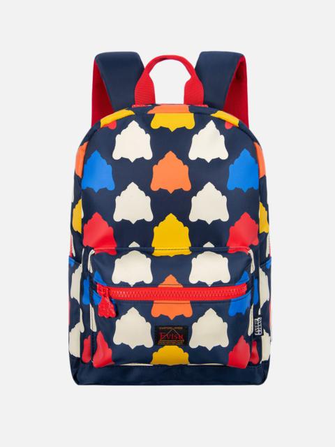 EVISU ALLOVER GODHEAD PRINT BACKPACK