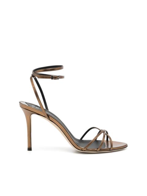 Amiila 70mm leather sandals