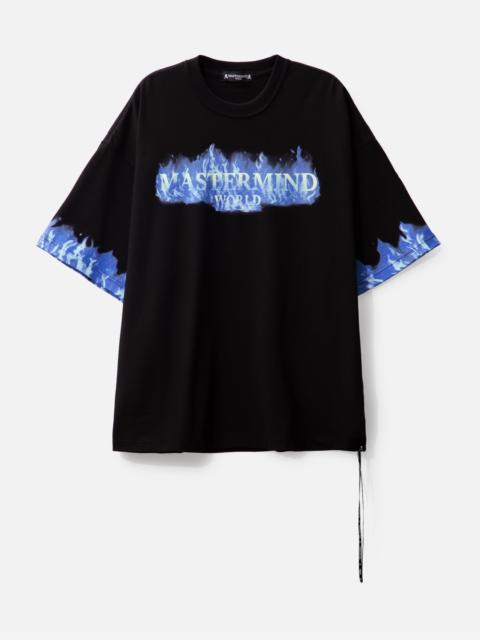 MASTERMIND WORLD OVERSIZED FIRE SHORT SLEEVE T-SHIRT