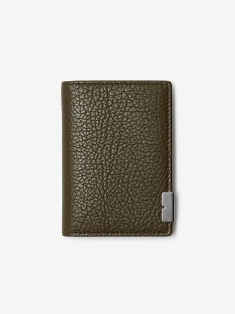 Burberry B Cut Folding Card Case