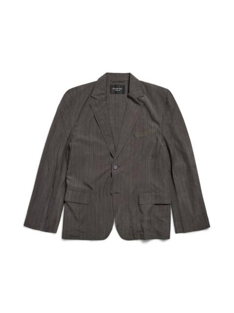 BALENCIAGA Men's Tailored Jacket in Grey