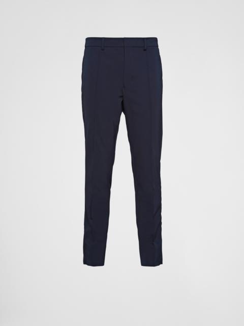 Prada Stretch technical fabric pants