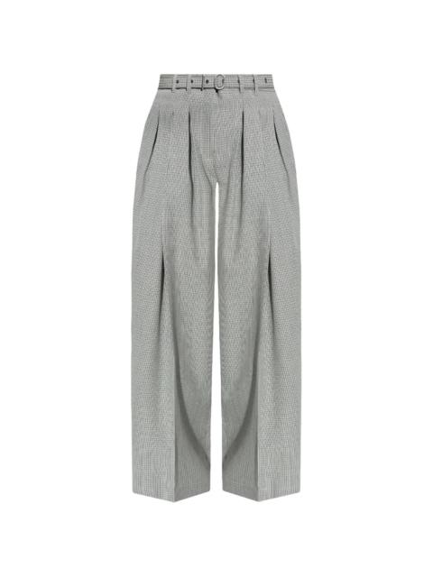 belted palazzo pants