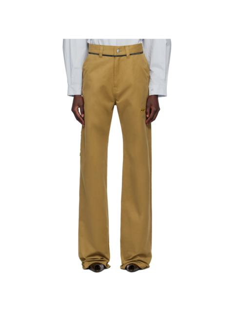 Martine Rose Khaki Carpenter Trousers