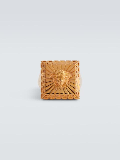 VERSACE Medusa square ring