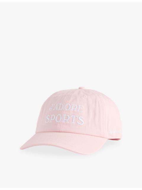 Sporty & Rich Jadore Cotton Baseball Cap