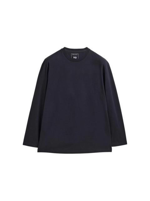 Y-3 adidas Y-3 Graphic Long Sleeve Tee Black
