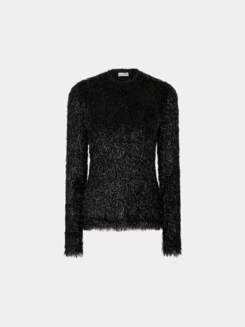 rabanne BLACK KNIT SWEATER