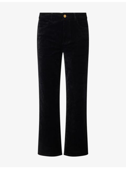 PAIGE Mason Ankle Cropped Stretch-Denim Jeans