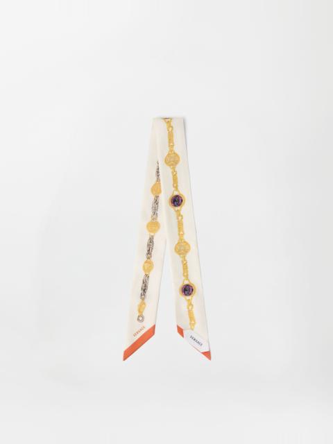 VERSACE Printed Silk Twill Ribbon