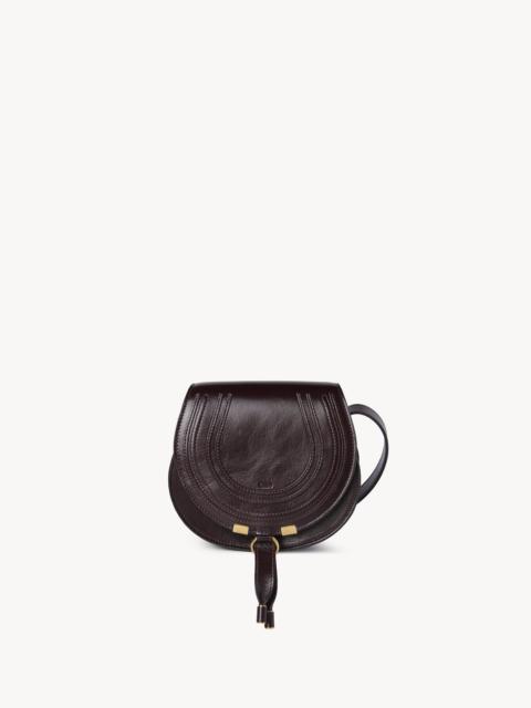 Chloé SMALL MARCIE SADDLE BAG IN SHINY LEATHER