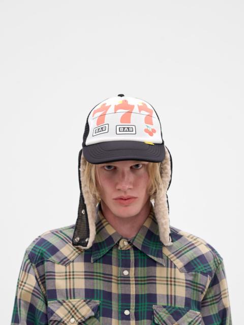 Kapital Ear Flaps Slots Trucker Hat