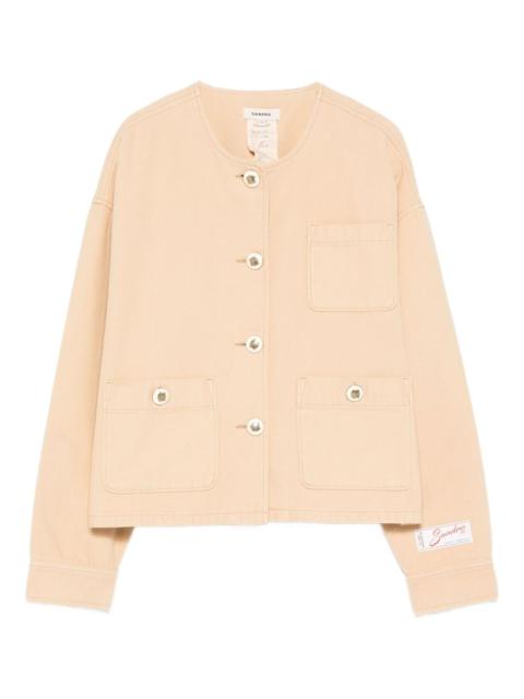 Sandro pocket cotton jacket