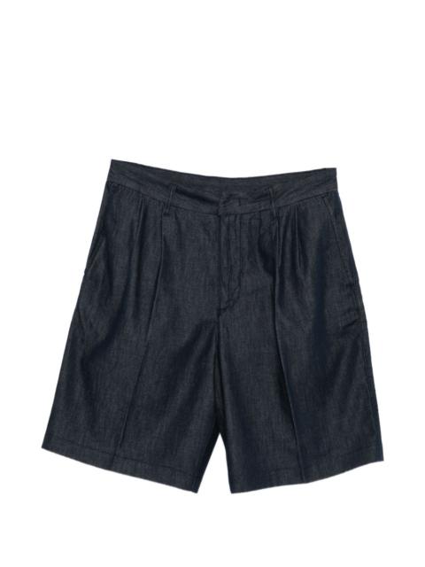 EMPORIO ARMANI Capsule pleated shorts