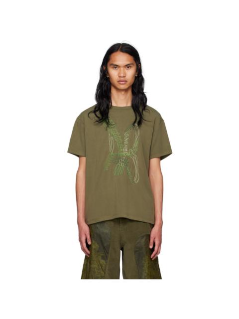 Andersson Bell Khaki Essential T-Shirt