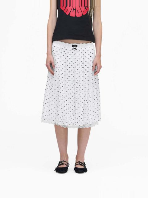 Marc Jacobs LAYERED CRINKLE CHIFFON SKIRT