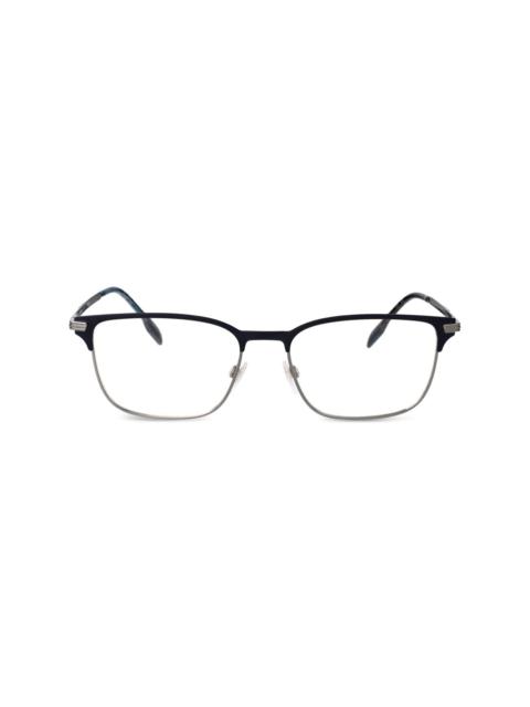 Burberry logo-engraved arm frames