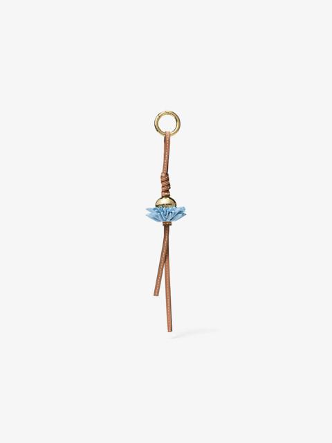 MICHAEL KORS Leather Flower Bag Charm
