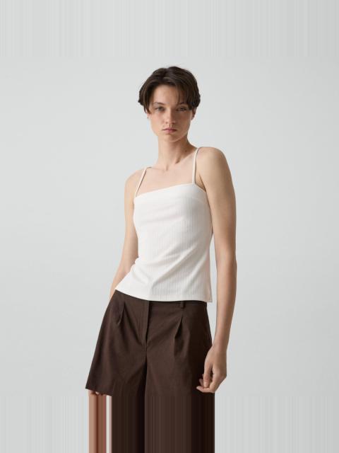 Theory Camisole Tank Top in Stretch Rib
