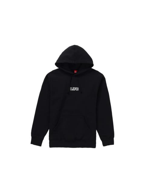 Supreme Supreme Gilbert & George LIFE Hooded Sweatshirt Black