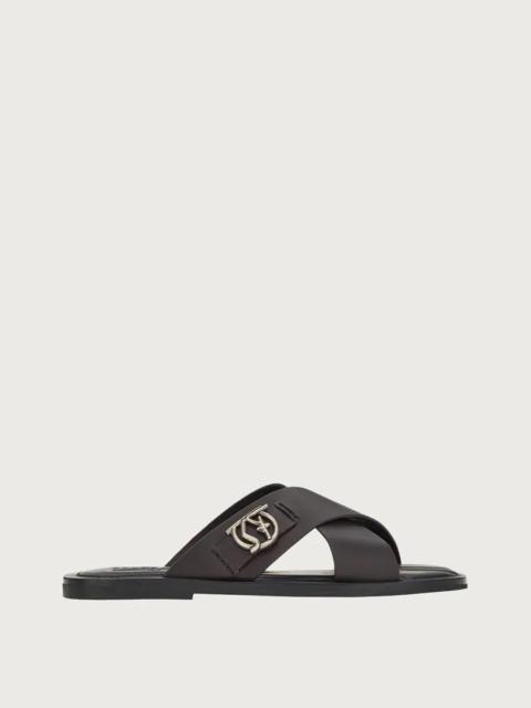 FERRAGAMO GANCINI SANDAL