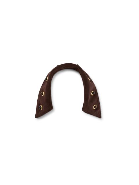 VERONICA BEARD SUEDE CABOCHON COLLAR