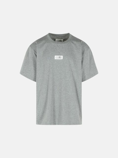 GRAY COTTON T-SHIRT