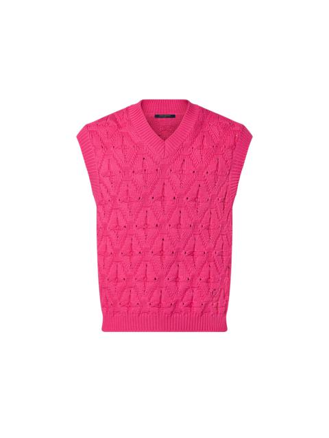Louis Vuitton Monogram Flower Cotton Knit Vest