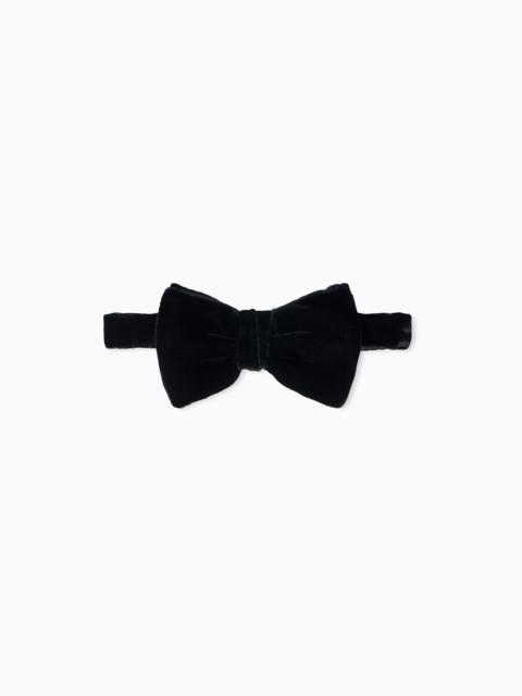 EMPORIO ARMANI SMOOTH VELVET BOW TIE