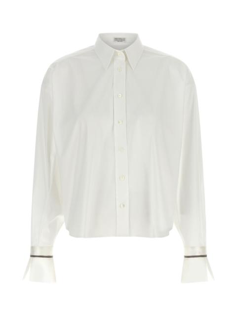 Brunello Cucinelli 'Shiny Cuffs' Shirt