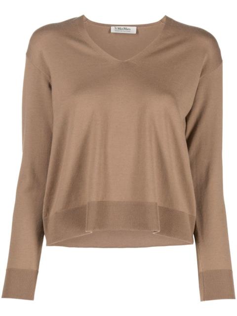'S Max Mara V-neck knit jumper
