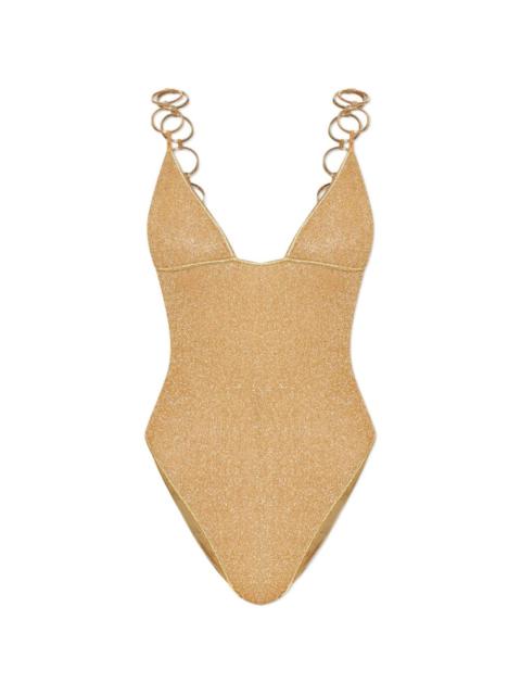 Oséree ring-strap swimsuit